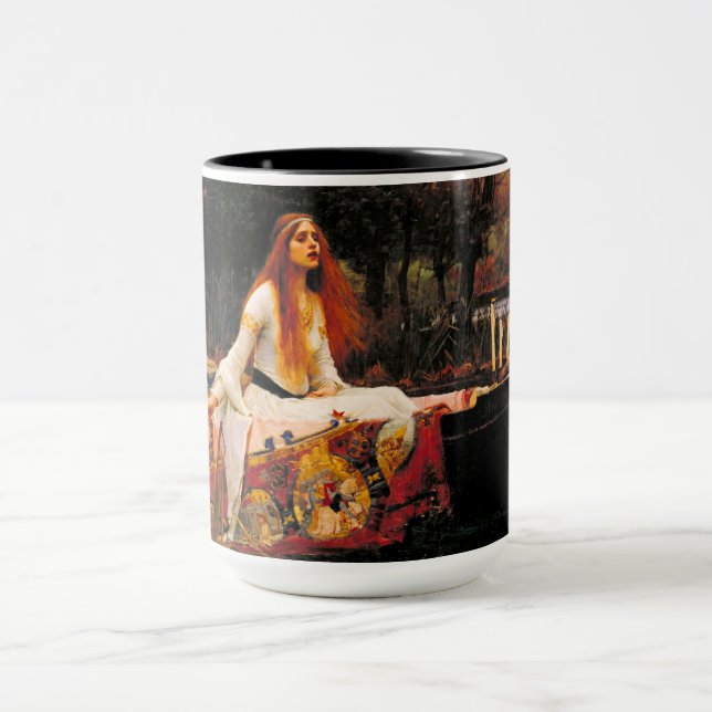 Waterhouse Lady of Shalott Mug (Center)