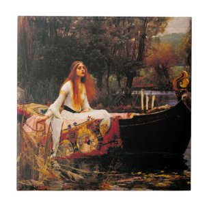 Waterhouse Lady of Shalott Tile