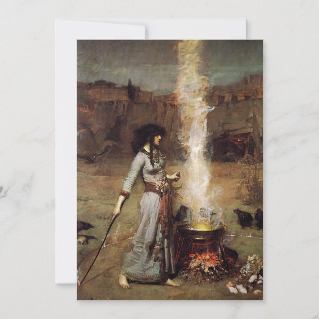 Waterhouse Le Cercle magique Invitations (Devant)