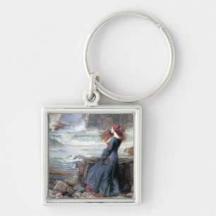 Waterhouse miranda the tempest woman ship wreck keychain