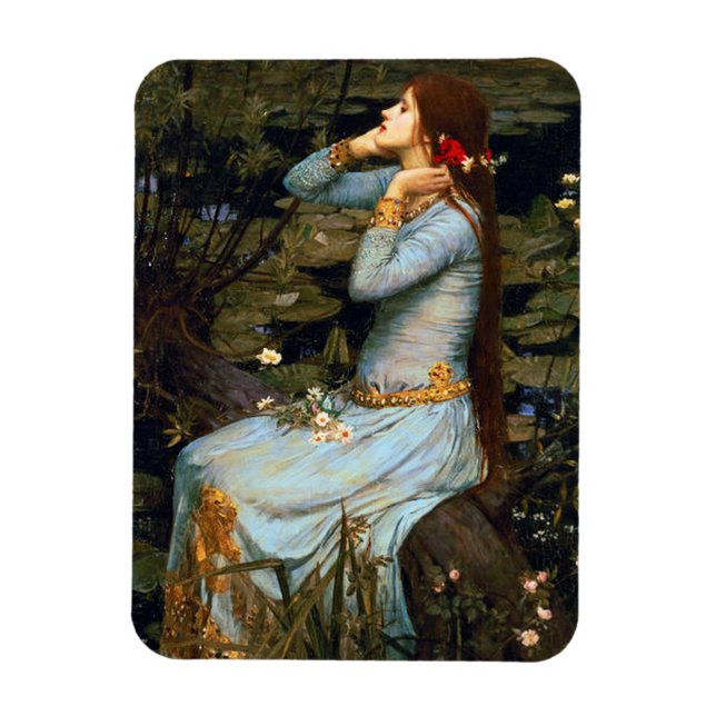 Waterhouse Ophelia Magnet (Vertical)