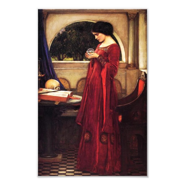 Waterhouse The Crystal Ball Print (Front)