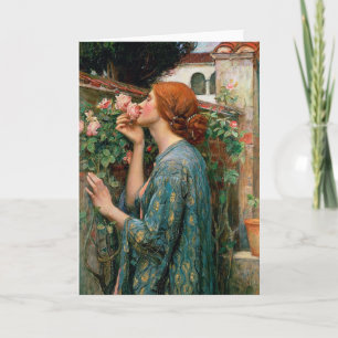 Waterhouse The Soul of the Rose Greeting Card