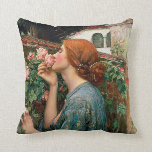 Waterhouse The Soul of the Rose Pillow