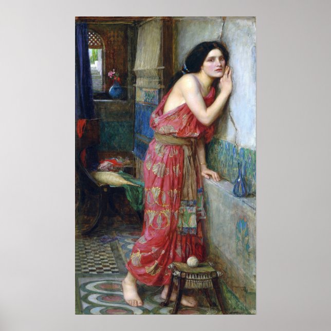 Waterhouse - Thisbe 1909 Poster (Front)