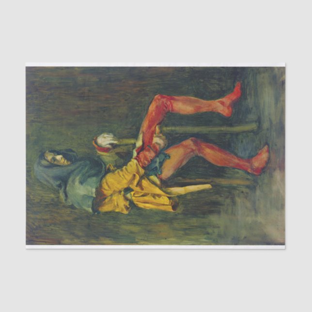 Waterhouse Touchstone the Jester Art Tissue Paper (Front)