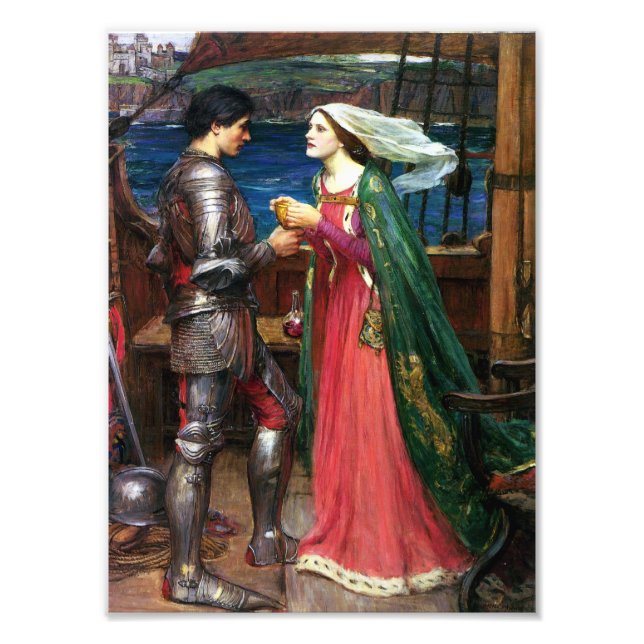 Waterhouse Tristan and Isolde Print (Front)