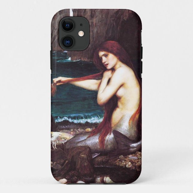 Waterhouse Vintage Mermaid iPhone 5 Coque (Dos)