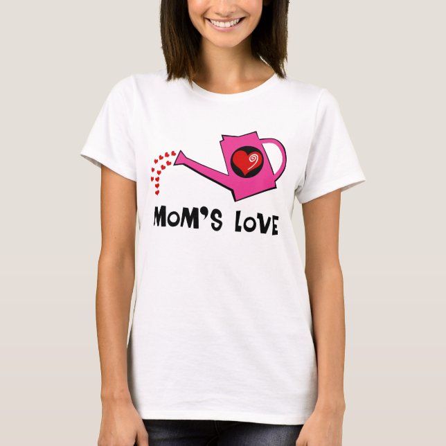 Watering Can Family Couple T-Shirt (Front)