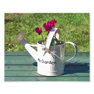 WATERING CAN PHOTO PRINT