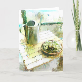 Watering Can Thank You Card