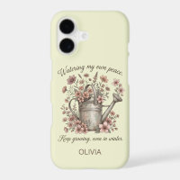 Watering My Own Peace Vintage Floral Botanical