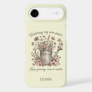 Watering My Own Peace Vintage Floral Botanical