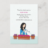 Watering Plants Moving Announcement