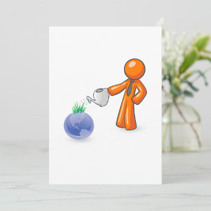 Watering The Earth Invitation