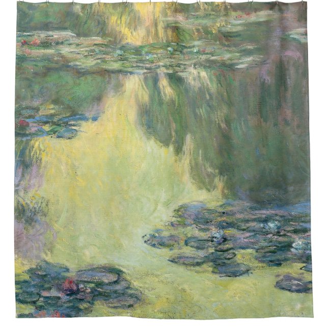 Waterlilies 1907, Monet, French Impressionism Art, (Front)
