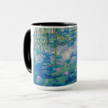 Waterlilies, 1916-1919 by Claude Monet Mug<br><div class="desc">Claude Monet - Waterlilies, 1916-1919. Oscar-Claude Monet (1840-1926) was a French painter and founder of impressionist painting who is seen as a key precursor to modernism, especially in his attempts to paint nature as he perceived it.</div>