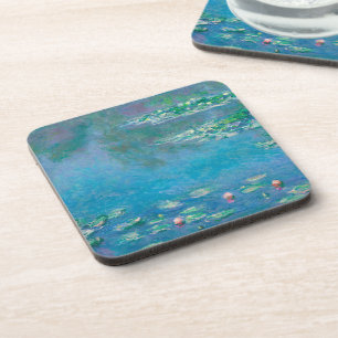 Waterlilies by Claude Monet Fine Art Painting Coaster