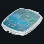 Waterlilies by Claude Monet Fine Art Painting Compact Mirror<br><div class="desc">Beautiful masterpiece by Claude Monet - Water Lilies from his garden at Giverny,  France. One of the most famous fine art paintings in art history and a beautiful example of impressionism. This is truly a wonderful artwork and a great gift for art lover.</div>