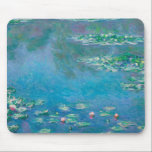 Waterlilies by Claude Monet Fine Art Painting Mouse Pad<br><div class="desc">Beautiful masterpiece by Claude Monet - Water Lilies from his garden at Giverny,  France. One of the most famous fine art paintings in art history and a beautiful example of impressionism. This is truly a wonderful artwork and a great gift for art lover.</div>
