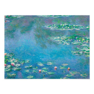 Waterlilies by Claude Monet Fine Art Painting Photo Print