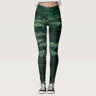 Waterlilies (by Claude Monet) Leggings