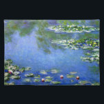 Waterlilies by Claude Monet, Vintage Fine Art Placemat<br><div class="desc">Waterlilies by Claude Monet is a vintage impressionism fine art nature painting featuring waterlilies in a pond in Monet's garden at his home in Giverny, France. A sunny spring or summer day with the bright blue sky reflecting in the pond. Claude Monet enjoyed painting "en plein air" or "in the...</div>