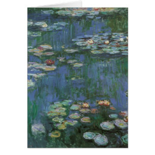 Waterlilies by Claude Monet, Vintage Flowers