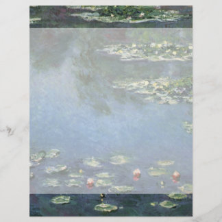 Waterlilies by Claude Monet, Vintage Flowers