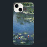 Waterlilies by Claude Monet, Vintage Flowers Case-Mate iPhone 14 Case<br><div class="desc">Water Lilies (1906) by Claude Monet is a vintage impressionism fine art landscape floral painting. It is one of many variations of water lily paintings that Monet painted in his flower garden in Giverny, France. Waterlily flowers in a spring season pond. About the artist: Claude Monet (1840-1926) was a founder...</div>