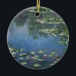 Waterlilies by Claude Monet, Vintage Flowers Ceramic Ornament<br><div class="desc">Water Lilies (1906) by Claude Monet is a vintage impressionism fine art landscape floral painting. It is one of many variations of water lily paintings that Monet painted in his flower garden in Giverny, France. Waterlily flowers in a spring season pond. About the artist: Claude Monet (1840-1926) was a founder...</div>