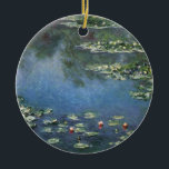 Waterlilies by Claude Monet, Vintage Flowers Ceramic Ornament<br><div class="desc">Water Lilies (1906) by Claude Monet is a vintage impressionism fine art landscape floral painting. It is one of many variations of water lily paintings that Monet painted in his flower garden in Giverny, France. Waterlily flowers in a spring season pond. About the artist: Claude Monet (1840-1926) was a founder...</div>