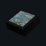 Waterlilies by Claude Monet, Vintage Flowers Gift Box<br><div class="desc">Waterlilies (1916) by Claude Monet. Water Lilies is a vintage impressionism fine art floral painting. Monet's spring season flower garden in Giverny, France. This landscape is one of many variations of water lily paintings that Monet painted by his pond. About the artist: Claude Monet (1840-1926) was a founder of the...</div>