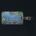 Waterlilies by Claude Monet, Vintage Flowers Luggage Tag<br><div class="desc">Water Lilies (1906) by Claude Monet is a vintage impressionism fine art landscape floral painting. It is one of many variations of water lily paintings that Monet painted in his flower garden in Giverny, France. Waterlily flowers in a spring season pond. About the artist: Claude Monet (1840-1926) was a founder...</div>