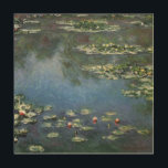 Waterlilies by Claude Monet, Vintage Flowers Wood Wall Art<br><div class="desc">Water Lilies (1906) by Claude Monet is a vintage impressionism fine art landscape floral painting. It is one of many variations of water lily paintings that Monet painted in his flower garden in Giverny, France. Waterlily flowers in a spring season pond. About the artist: Claude Monet (1840-1926) was a founder...</div>