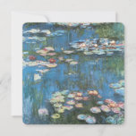 Waterlilies by Claude Monet, Vintage Impressionism<br><div class="desc">Waterlilies (1914) by Claude Monet is a vintage impressionist fine art nature painting. One of many variations of water lily floral paintings that Monet painted by the pond in his flower garden in Giverny, France. About the artist: Claude Monet (1840-1926) was a founder of the French impressionist painting movement with...</div>