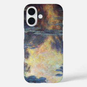 Waterlilies by Claude Monet, Vintage Impressionism iPhone 16 Case