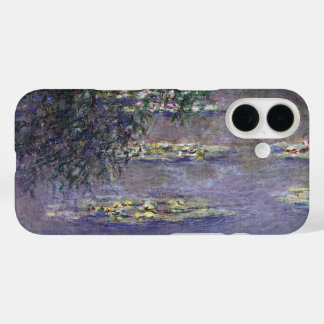 Waterlilies by Claude Monet, Vintage Impressionism iPhone 16 Case