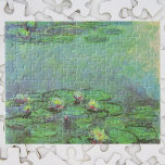 Waterlilies by Claude Monet, Vintage Impressionism Jigsaw Puzzle<br><div class="desc">Waterlilies (1914) by Claude Monet is a vintage impressionist fine art nature floral painting. One of several water lily paintings that Monet painted by the pond in his spring season flower garden in Giverny, France. About the artist: Claude Monet (1840-1926) was a founder of the French impressionist painting movement with...</div>