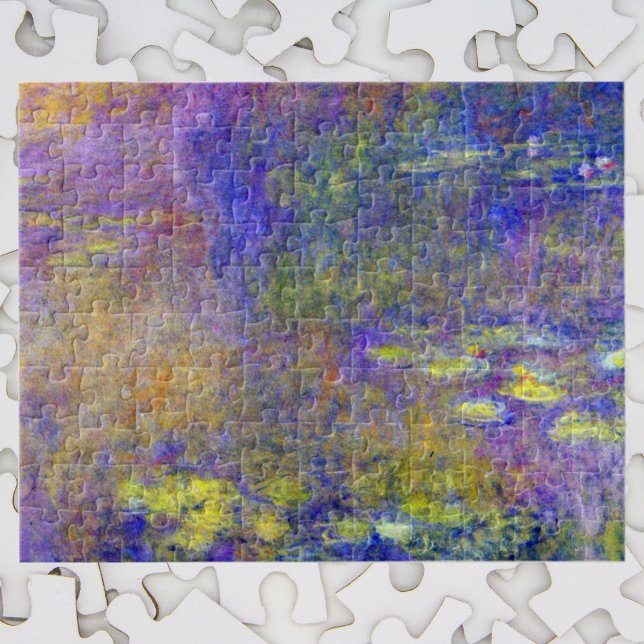 Waterlilies by Claude Monet, Vintage Impressionism Jigsaw Puzzle (Creator Uploaded)