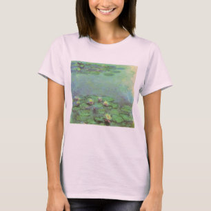 Waterlilies by Claude Monet, Vintage Impressionism T-Shirt