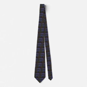 Waterlilies by Claude Monet, Vintage Impressionism Tie