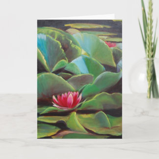 waterlilies card