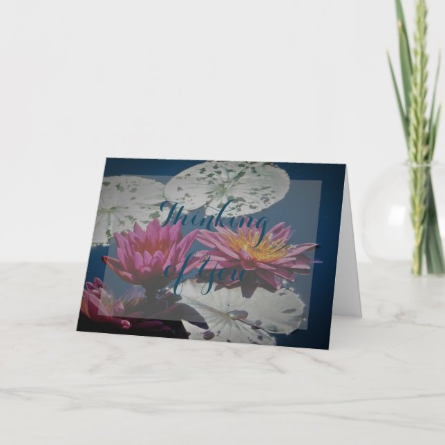Waterlilies Card (Front)