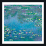 "WATERLILIES" CLAUDE MONET POSTER<br><div class="desc">"WATERLILIES" CLAUDE MONET FINE ART POSTER</div>