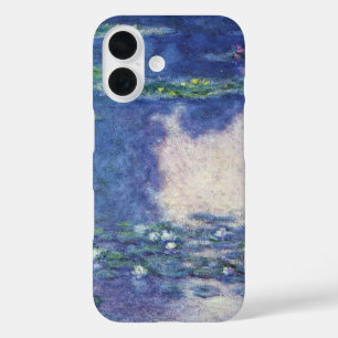 Waterlilies in Pond by Claude Monet, Vintage Art iPhone 16 Case