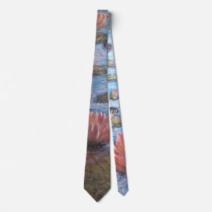Waterlilies  tie