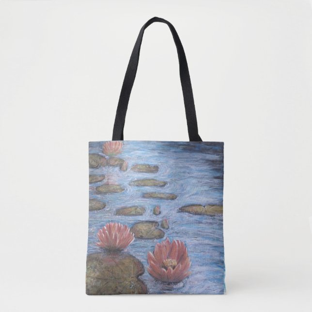 Waterlilies  tote bag (Front)