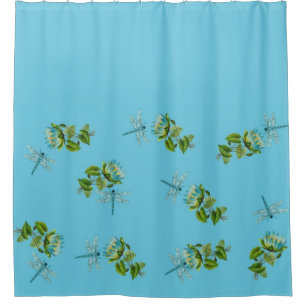 Waterlillies and dragonflies