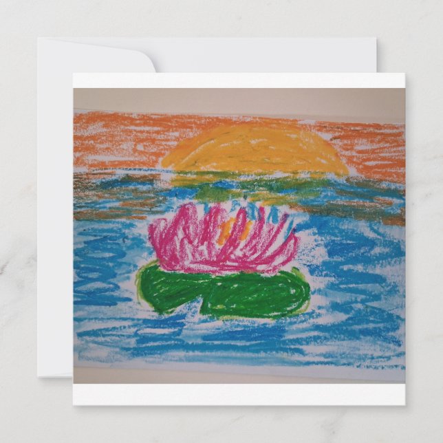 Waterlily Card (Front)